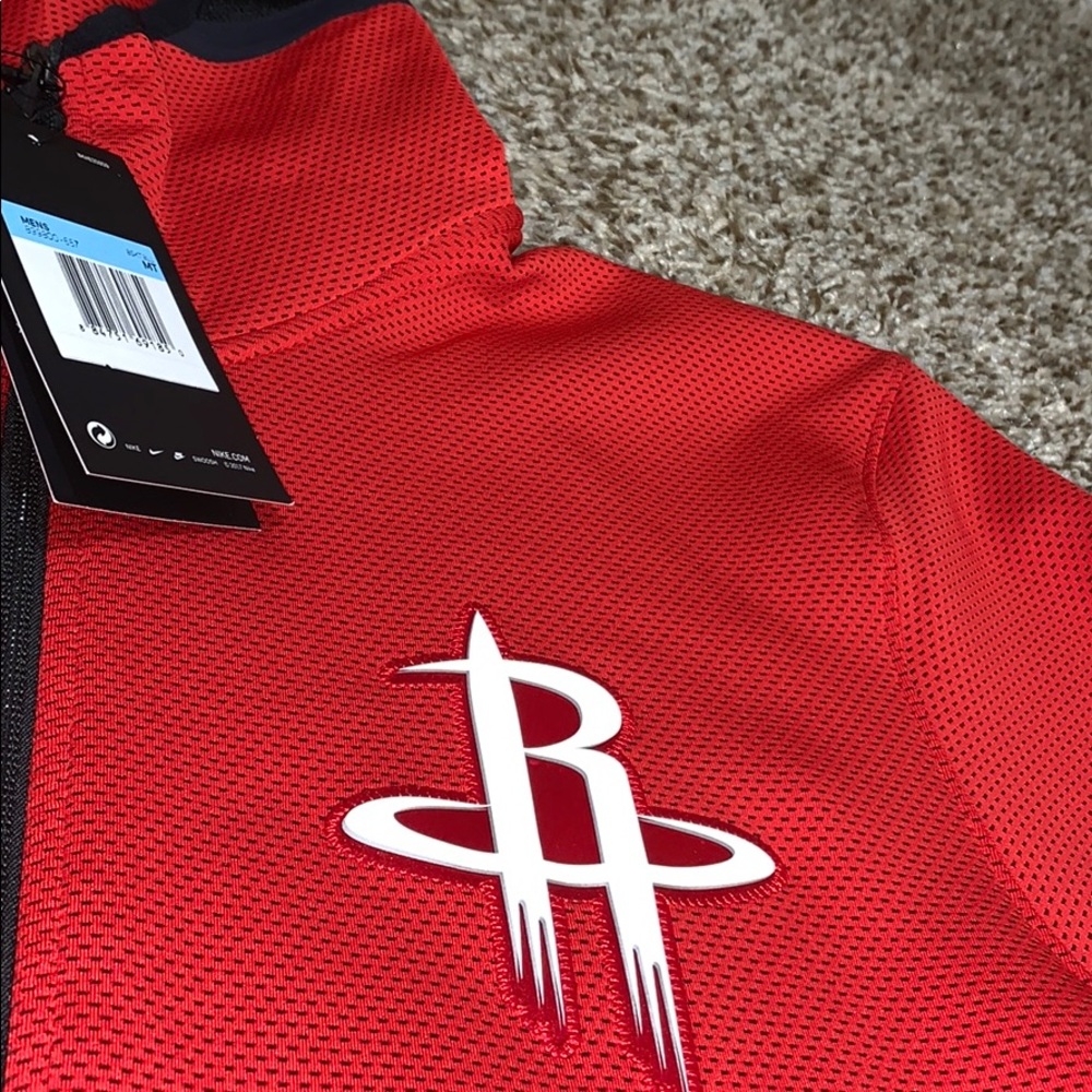 NWT Nike NBA Houston Rockets Warmup Jacket - Picture 4 of 8